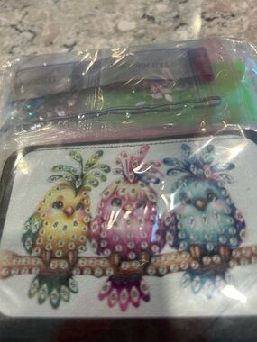Diamond Art NEW Craft Kits-Coin Purses, Coasters, etc